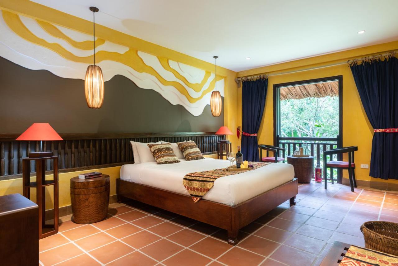 Panhou Retreat Hotell Ha Giang Eksteriør bilde