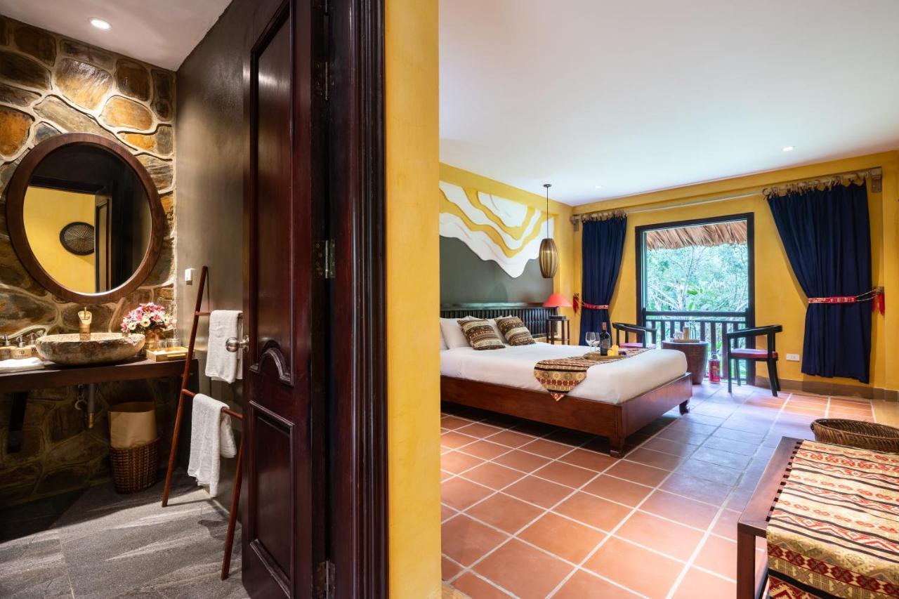Panhou Retreat Hotell Ha Giang Eksteriør bilde