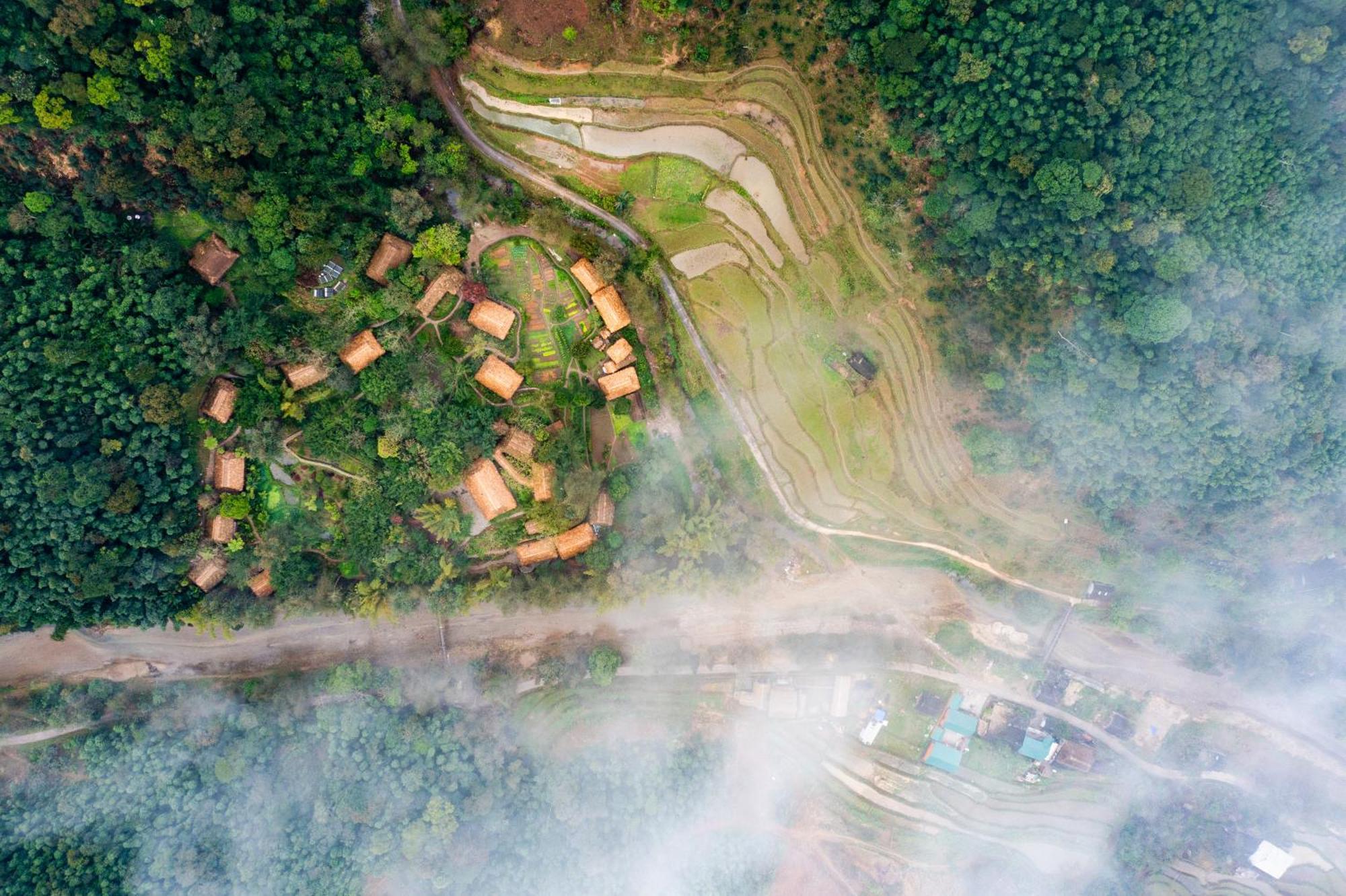 Panhou Retreat Hotell Ha Giang Eksteriør bilde
