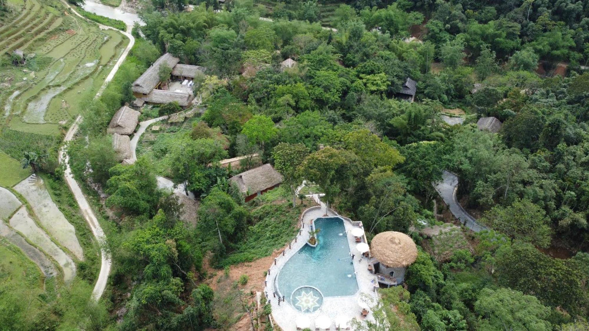 Panhou Retreat Hotell Ha Giang Eksteriør bilde